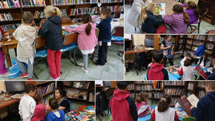 La Escuela N° 104 y la Biblioteca Popular “Manuel Lej” fortalecen el vínculo de los estudiantes con la lectura