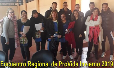 Winifreda presente en el Encuentro Regional ProVida de Invierno