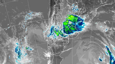 Probabilidad de lluvias para la región
