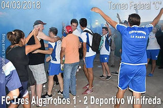 FC Tres Algarrobos 1 - 2 Deportivo Winifreda (40)