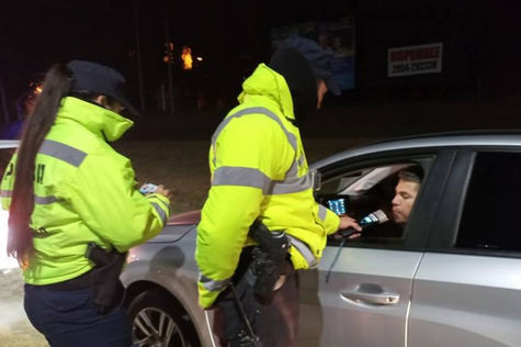 Controles viales en La Pampa: 13 alcoholemias positivas y multas por exceso de velocidad en rutas
