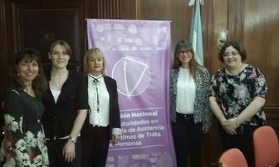 Secretaría de la Mujer en Reunión Nacional de Autoridades sobre Asistencia a Víctimas de Trata