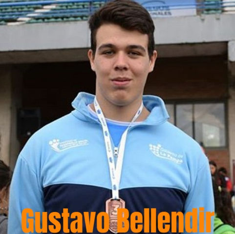 El winifredense Gustavo Bellendir se colgó la medalla de bronce en los Nacionales Evita