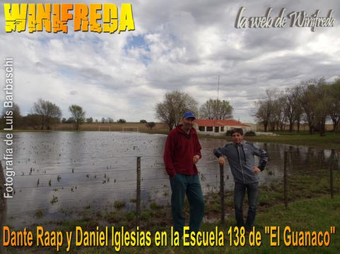 Winifreda: Notable crecimiento de la laguna de la zona rural 'El Guanaco'