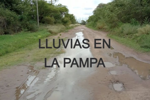 Un nuevo frente de tormenta dejó lluvias desparejas en distintos puntos de La Pampa