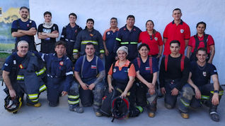 Winifreda reunió a bomberos de cuatro localidades para una capacitación en materiales peligrosos