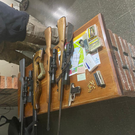 Intensos operativos de Seguridad Rural en La Pampa: secuestro de armas, animales cazados y múltiples infracciones