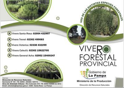 Venta de plantas en Viveros Forestales provinciales