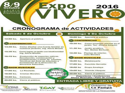 Este fin de semana comienza la Expo Vivero 2016