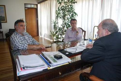 Reunión de autoridades pampeanas por el Río V