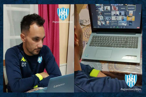 DT Cristián Savarese participó de un encuentro con Aimar, Placente y Romeo