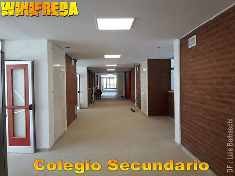 Realizarán una formación para directivos del nuevo Colegio Secundario de Winifreda