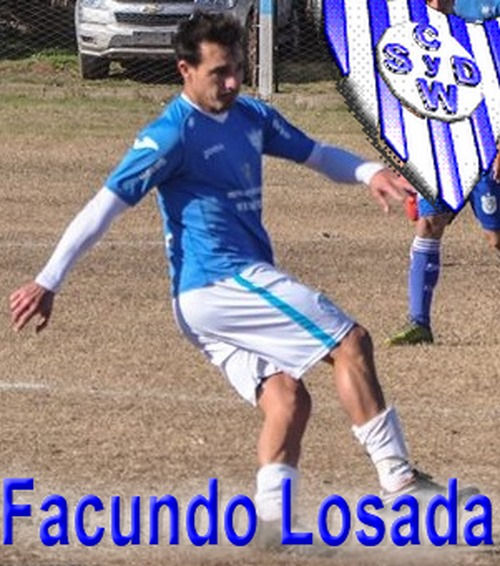 Facundo Losada autor del gol del triunfo