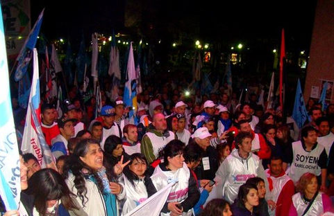 La Marcha Federal pasó por la capital provincial