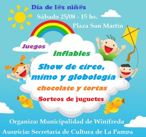 Winifreda: Show de ''Circo, Mimos y Globología''