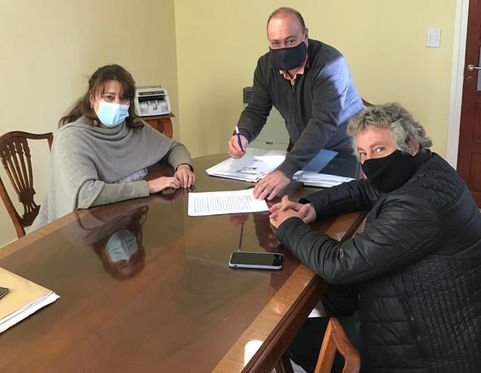 Cloacas en Winifreda, cada vez más cerca