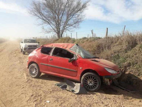 Otro accidente en el desvío de la Ruta Nacional 35