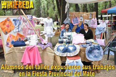 Mujeres de winifreda confeccionaron prendas de vestir en el taller municipal de costura