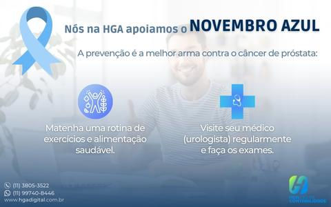Conscientização sobre o Novembro Azul