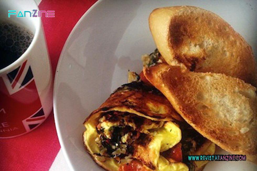 Deliciosas omeletes....