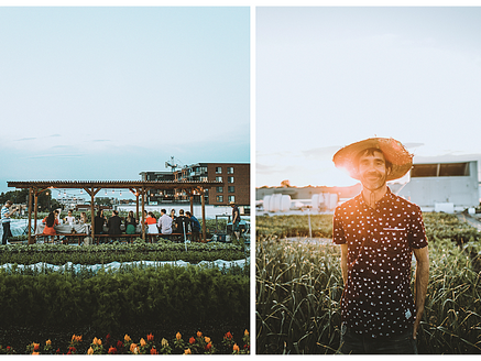 IGA invites its ambassadors for an event dinner on their green garden rooftop 🌱