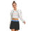 Thumbnail: All-Over Print Women's Mirco Fleece Hoodie And Shorts Set