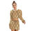 Thumbnail: All-Over Print Women's Mirco Fleece Hoodie And Shorts Set