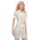 Thumbnail: All-Over Print Women's Polo Collar Dress
