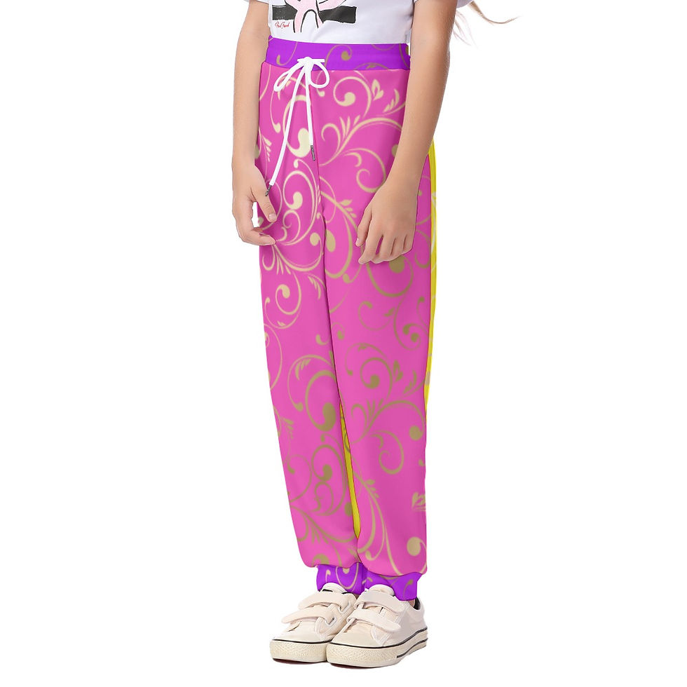 Thumbnail: All-Over Print Kid's Casual Pants