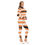 Thumbnail: All-Over Print Women's Long-sleeved High-neck Jumpsuit With Zipper