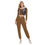 Thumbnail: All-Over Print Women's Crop Hoodie Sports Set