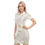 Thumbnail: All-Over Print Women's Polo Collar Dress
