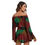 Thumbnail: All-Over Print Women's Off-shoulder Top And Skirt Set