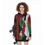 Thumbnail: All-Over Print Women's Long Hoodie