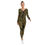 Thumbnail: All-Over Print Women's Plunging Neck Jumpsuit
