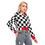 Thumbnail: All-Over Print Women's Crop Top Hoodie With Zipper Closure