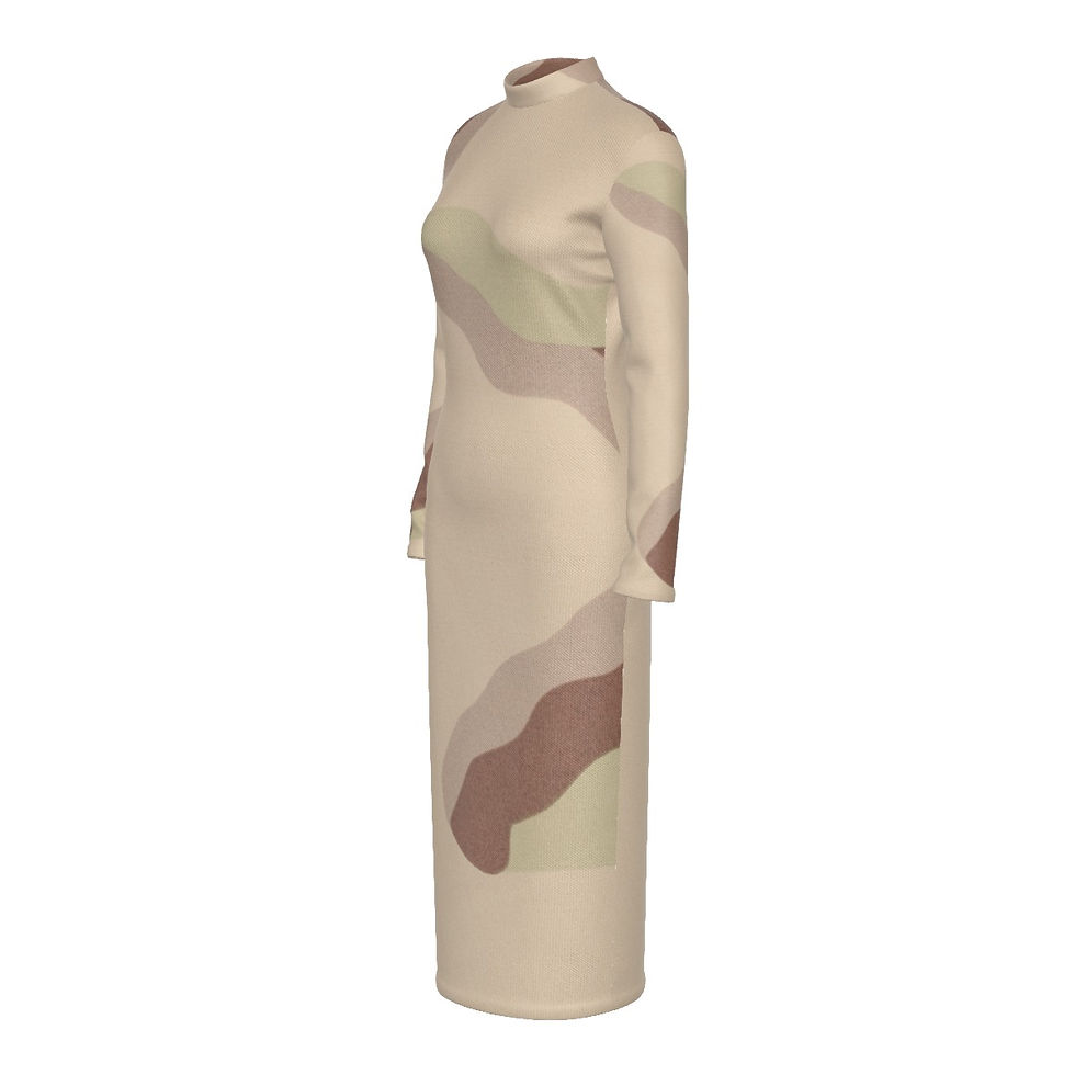 Thumbnail: All-Over Print Women's Hip Dress