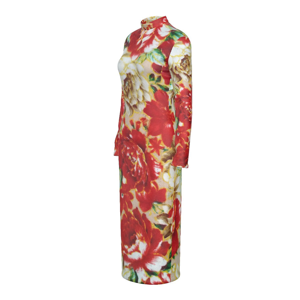 Thumbnail: All-Over Print Women's Hip Dress