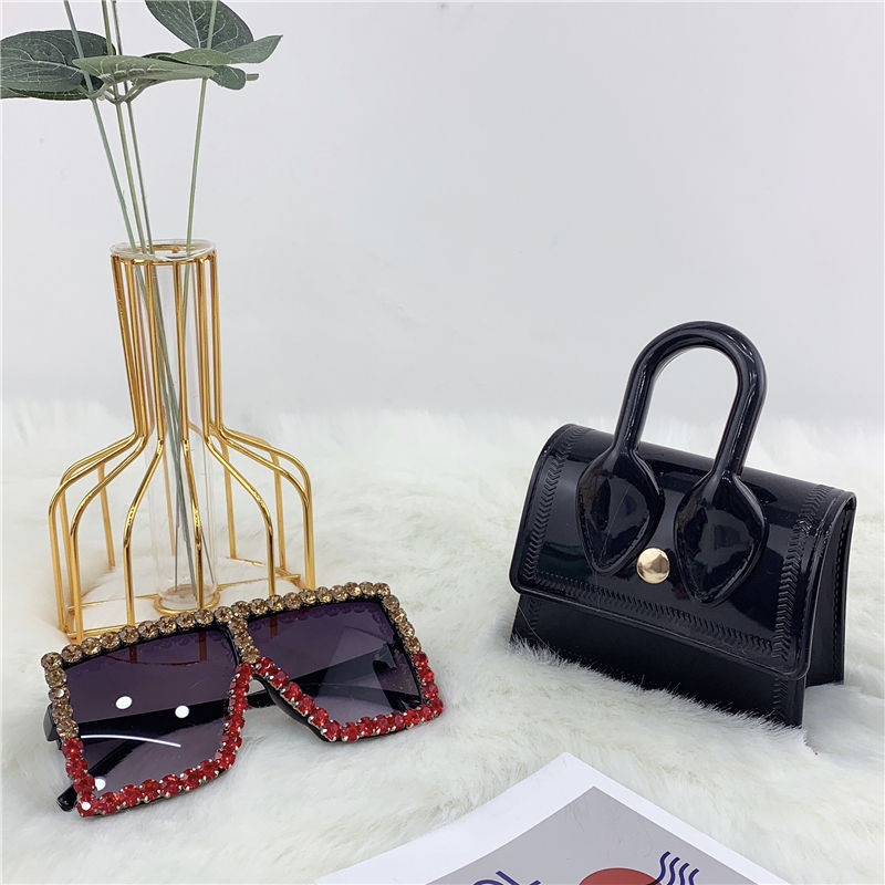Thumbnail: Jelly Bag Handbags Kids Purses Handbag Purses Bolsas and Sunglass