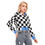 Thumbnail: All-Over Print Women's Crop Top Hoodie With Zipper Closure
