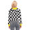 Thumbnail: All-Over Print Women's Crop Top Hoodie With Zipper Closure