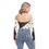 Thumbnail: All-Over Print Women's Halter Lace-up Top