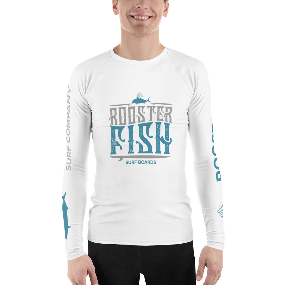 Roosterfish Men's Rash Guard Surfing Long Sleeve Shirt