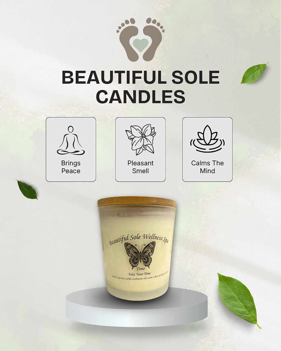Thumbnail: Beautiful Sole Candle Set ( Peace, Energy, and Time )
