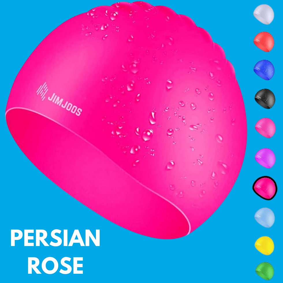 Thumbnail: RKLSwims Premium Kids Silicone Swim Cap – Long Hair Friendly | Anti-Slip