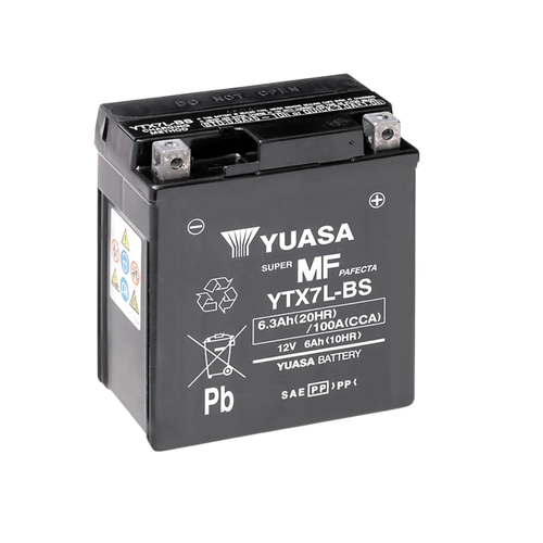YTX7LBS Yuasa Motorcycle Battery Battery Empire