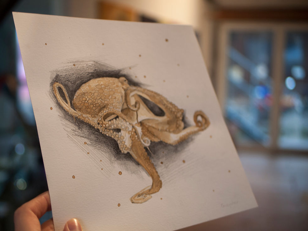 Thumbnail: Coffee octopus