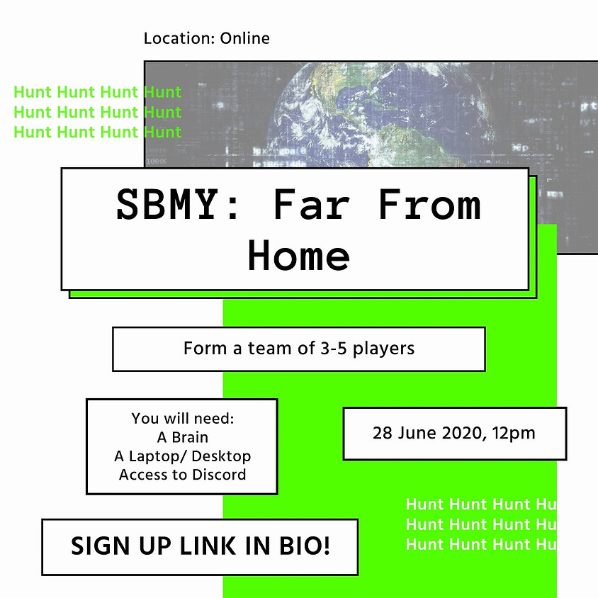 SBMY: Far From Home - An online hunt