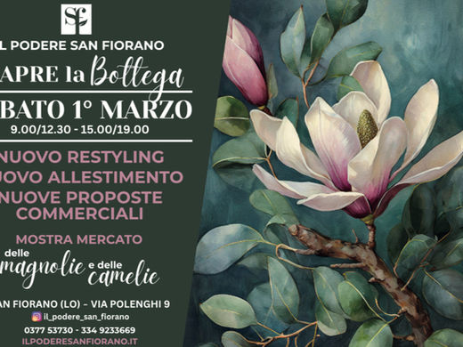 Il Podere San Fiorano riapre alla Primavera!