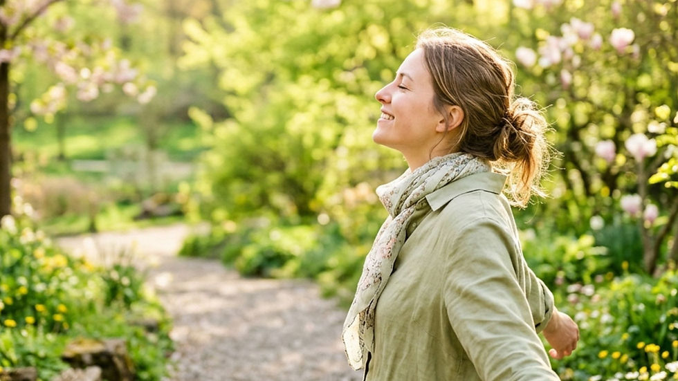 Jarná energia a vitalita ženy v prírode podľa princípov čínskej medicíny